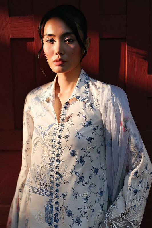 Qalamkar - Qprints Summer Prints Collection - AX-8A Aerin - Unstitched