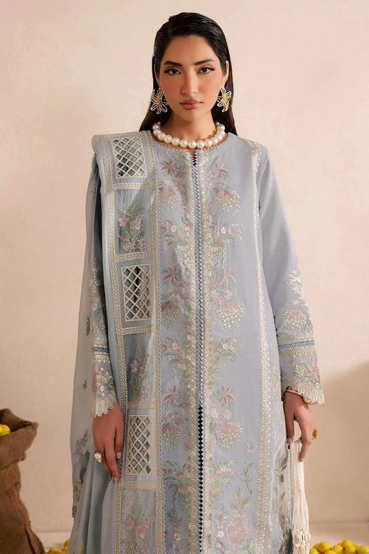 Nureh - Exclusive Luxury Lawn Karandi Collection Vol 1 - NE-217 - Unstitched