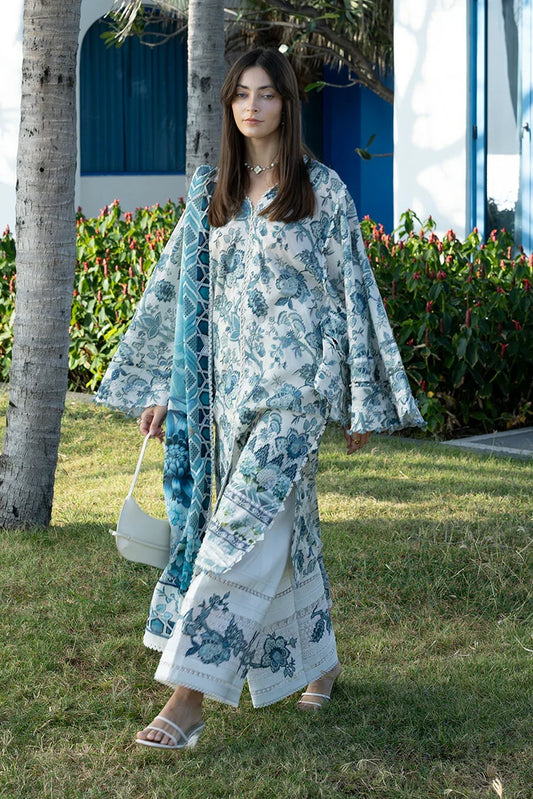 Elaf - Santorini Prints Collection - EPN-5 Surreal - Unstitched