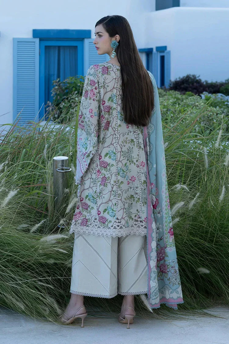 Picture of Elaf - Santorini Prints Collection - EPN-8B Fairytale - Unstitched - Available at Raja Sahib