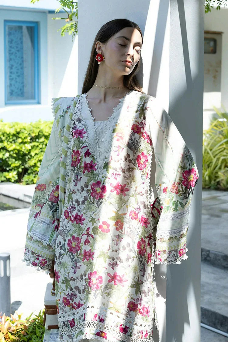 Picture of Elaf - Santorini Prints Collection - EPN-9B Chantilly - Unstitched - Available at Raja Sahib