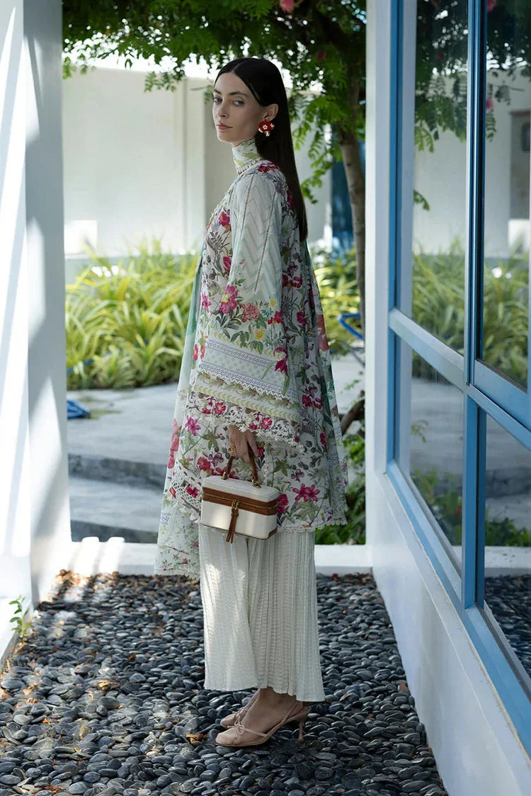 Picture of Elaf - Santorini Prints Collection - EPN-9B Chantilly - Unstitched - Available at Raja Sahib