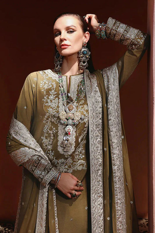 Picture of Mushq - Nuvera Raw Silk Elevated Collection - 3U-Jadis - Unstitched - Available at Raja Sahib