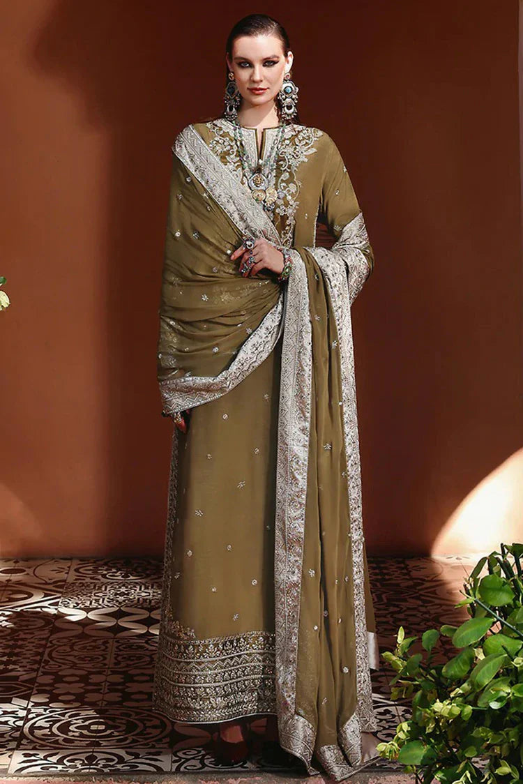 Picture of Mushq - Nuvera Raw Silk Elevated Collection - 3U-Jadis - Unstitched - Available at Raja Sahib