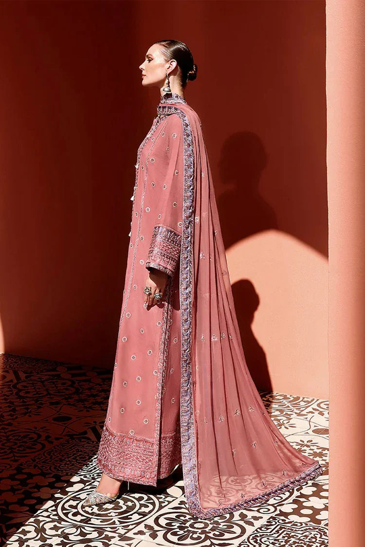 Picture of Mushq - Nuvera Raw Silk Elevated Collection - 4U-Hermione - Unstitched - Available at Raja Sahib