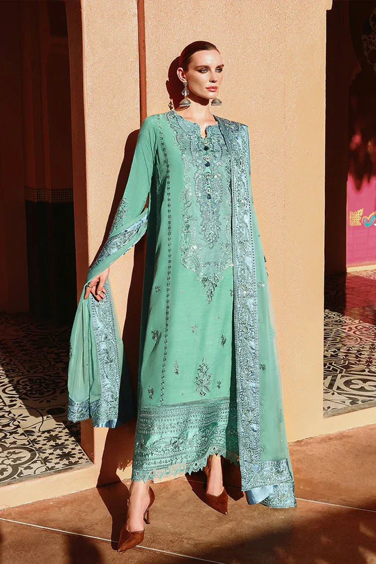 Picture of Mushq - Nuvera Raw Silk Elevated Collection - 5U-Sybil - Unstitched - Available at Raja Sahib