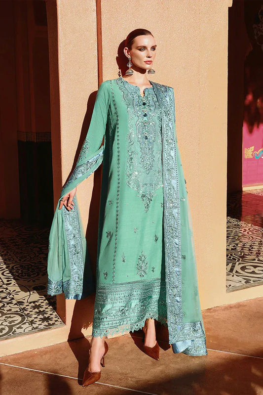 Picture of Mushq - Nuvera Raw Silk Elevated Collection - 5U-Sybil - Unstitched - Available at Raja Sahib