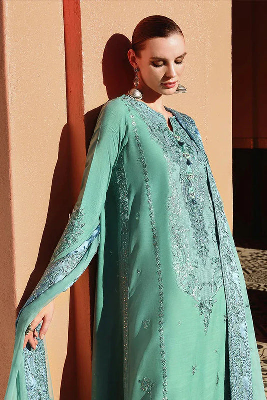 Picture of Mushq - Nuvera Raw Silk Elevated Collection - 5U-Sybil - Unstitched - Available at Raja Sahib