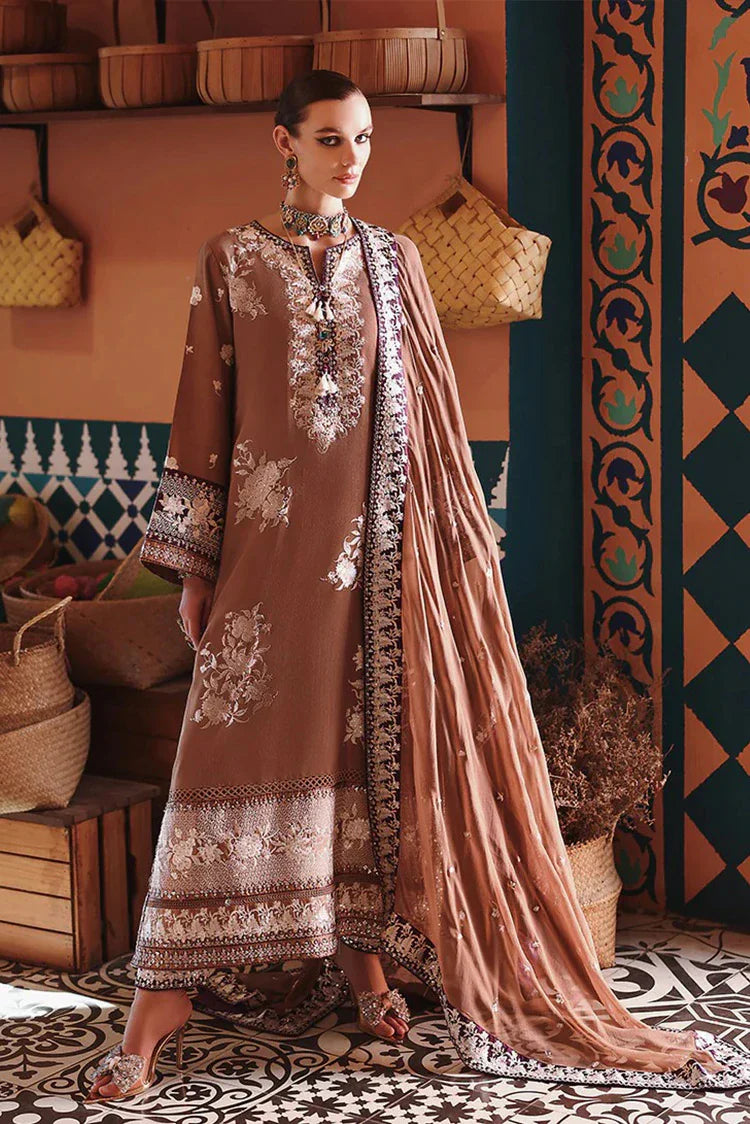Picture of Mushq - Nuvera Raw Silk Elevated Collection - 6U-Sally - Unstitched - Available at Raja Sahib