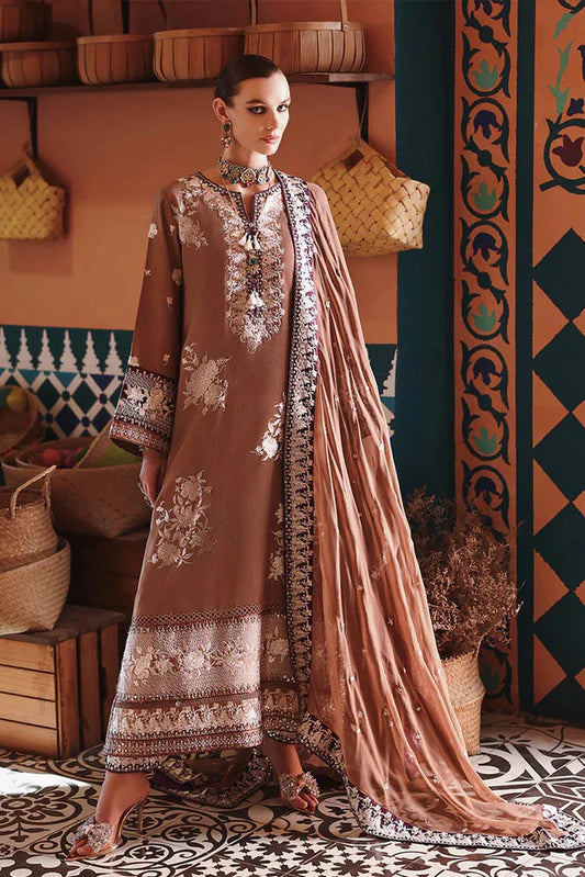 Picture of Mushq - Nuvera Raw Silk Elevated Collection - 6U-Sally - Unstitched - Available at Raja Sahib