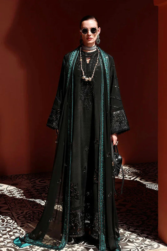 Picture of Mushq - Nuvera Raw Silk Elevated Collection - 7U-Raveena - Unstitched - Available at Raja Sahib