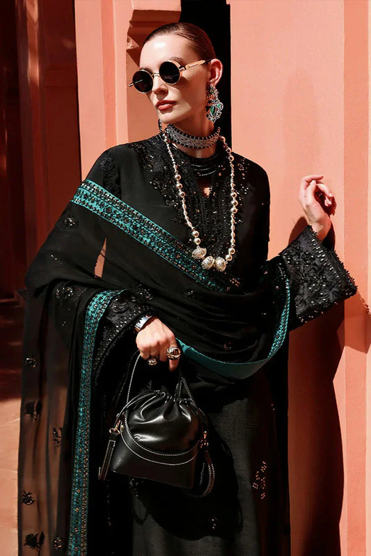 Picture of Mushq - Nuvera Raw Silk Elevated Collection - 7U-Raveena - Unstitched - Available at Raja Sahib