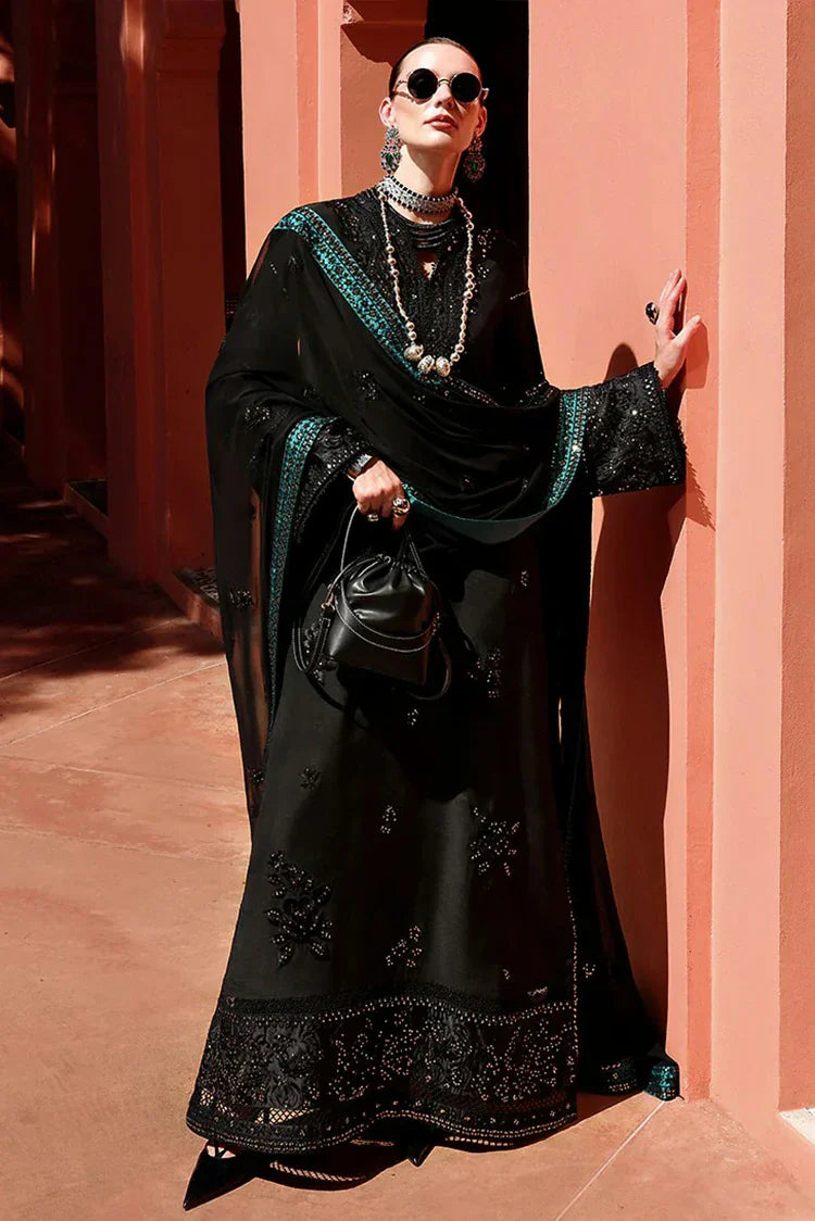 Picture of Mushq - Nuvera Raw Silk Elevated Collection - 7U-Raveena - Unstitched - Available at Raja Sahib