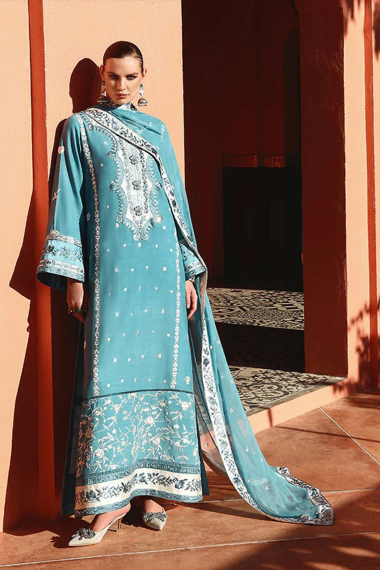 Picture of Mushq - Nuvera Raw Silk Elevated Collection - 8U-Glinda - Unstitched - Available at Raja Sahib