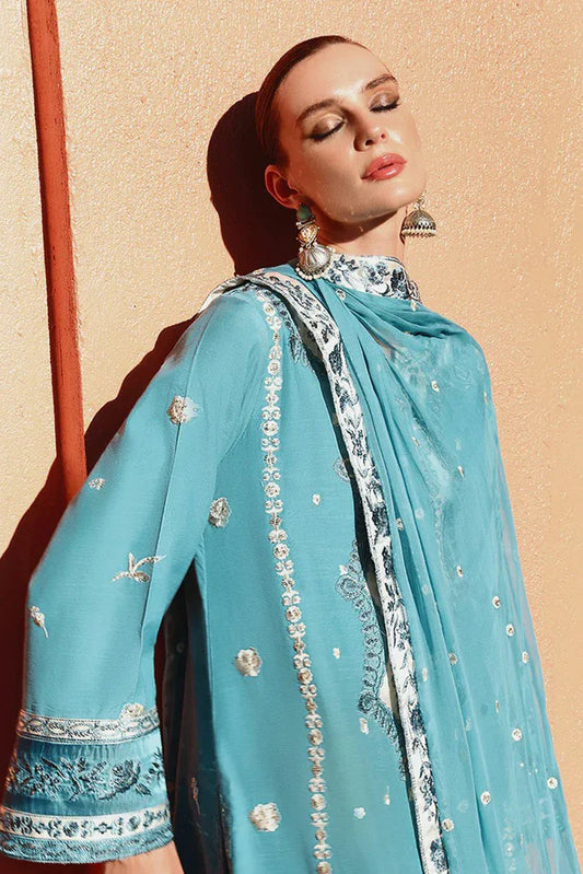 Picture of Mushq - Nuvera Raw Silk Elevated Collection - 8U-Glinda - Unstitched - Available at Raja Sahib