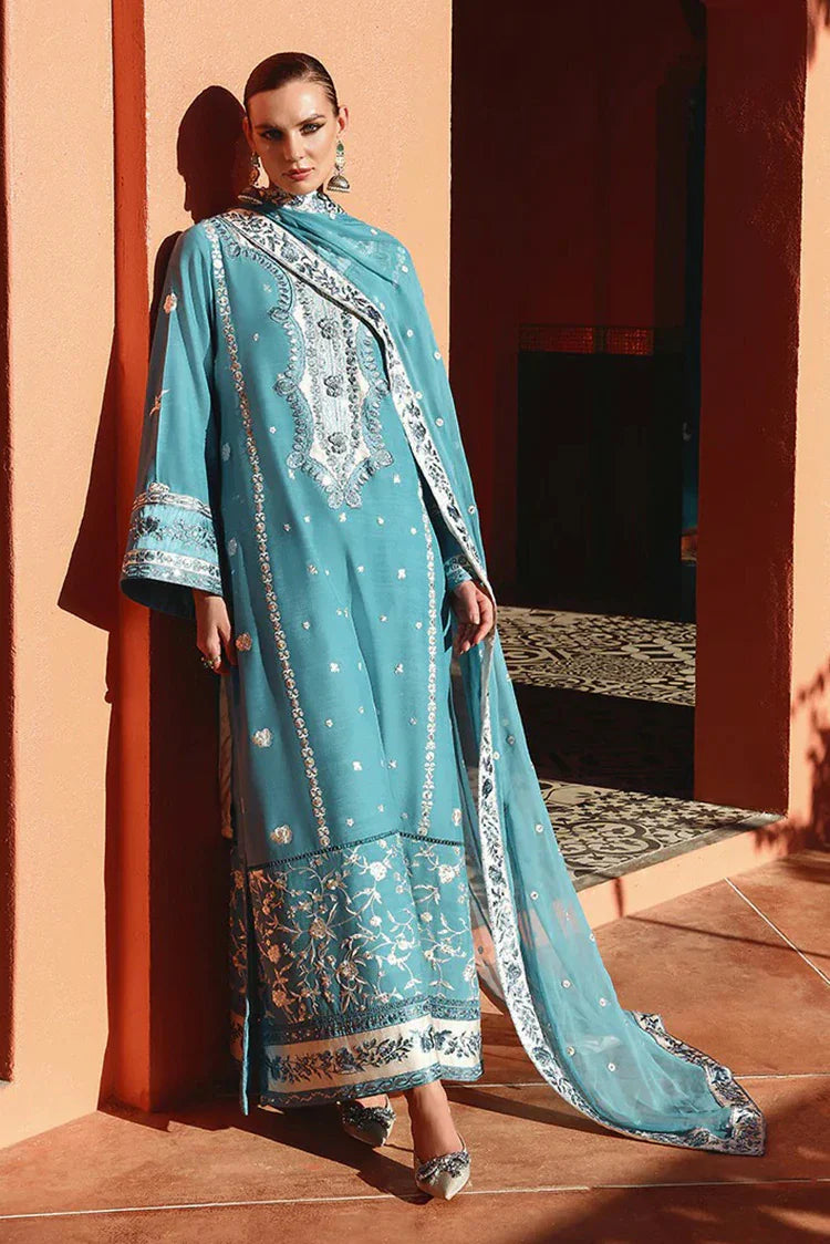Picture of Mushq - Nuvera Raw Silk Elevated Collection - 8U-Glinda - Unstitched - Available at Raja Sahib