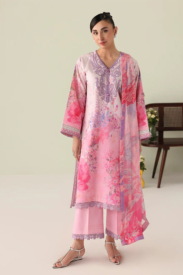 Picture of Roheenaz - Rosette Lawn Collection - 2A-Petal Whispers - Unstitched - Available at Raja Sahib