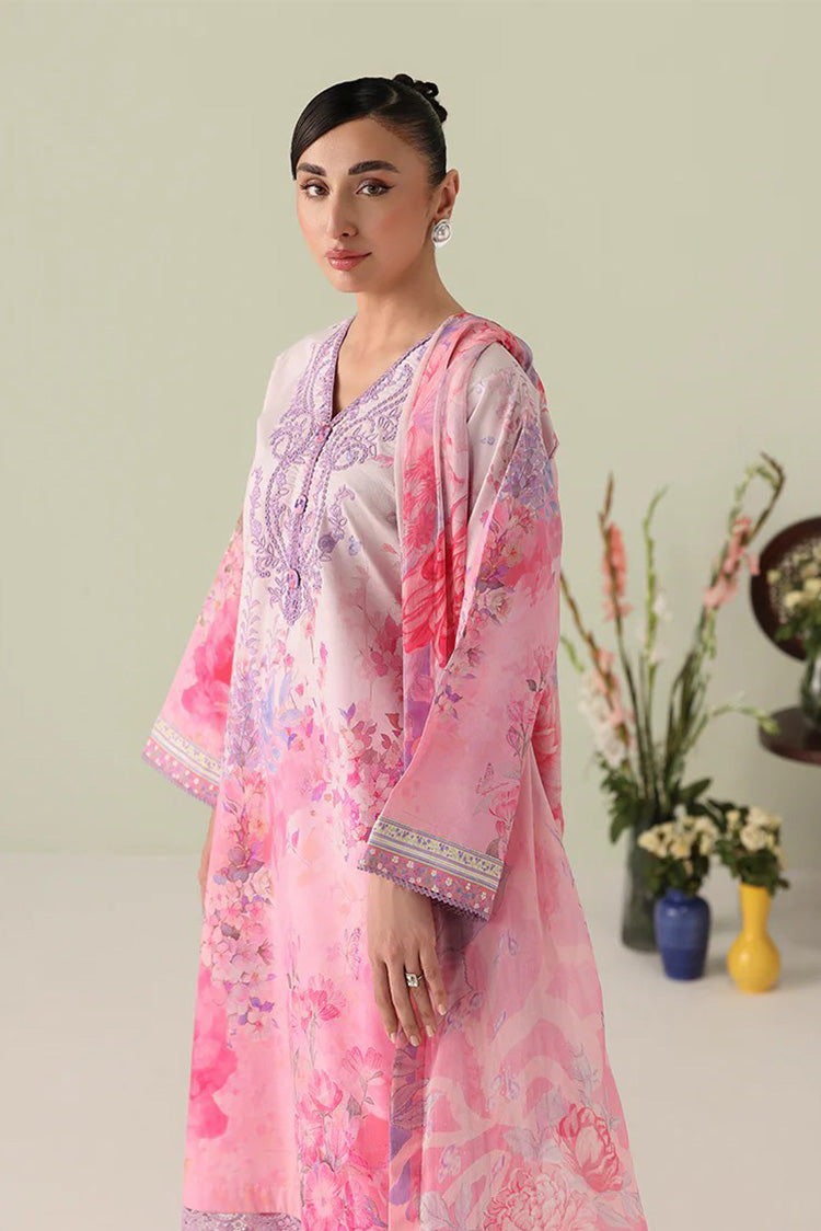 Picture of Roheenaz - Rosette Lawn Collection - 2A-Petal Whispers - Unstitched - Available at Raja Sahib
