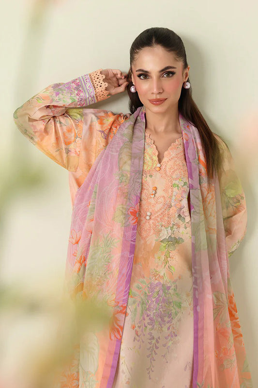 Picture of Roheenaz - Rosette Lawn Collection - 2B-Sunlit Fern - Unstitched - Available at Raja Sahib
