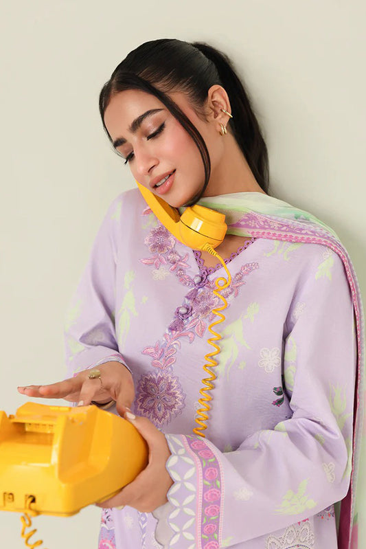 Picture of Roheenaz - Rosette Lawn Collection - 3A-Azure Days - Unstitched - Available at Raja Sahib
