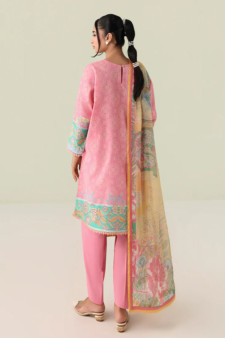 Picture of Roheenaz - Rosette Lawn Collection - 4A-Golden Hour - Unstitched - Available at Raja Sahib