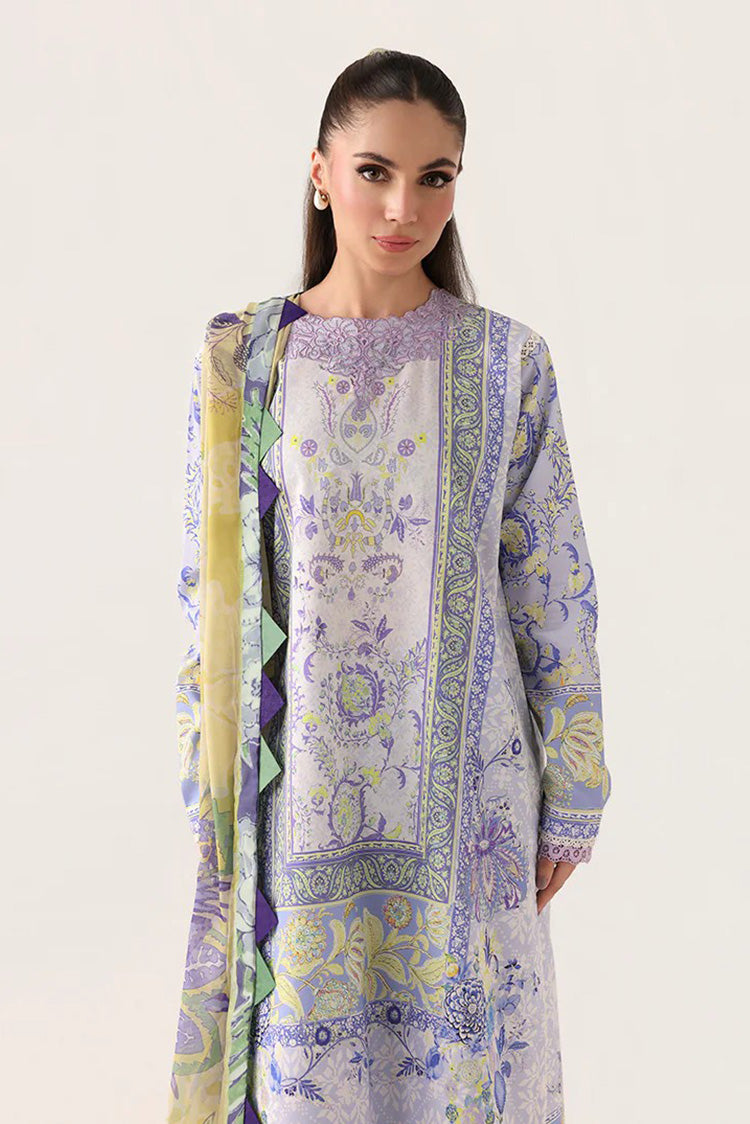 Picture of Roheenaz - Rosette Lawn Collection - 4B-Blush Meadow - Unstitched - Available at Raja Sahib