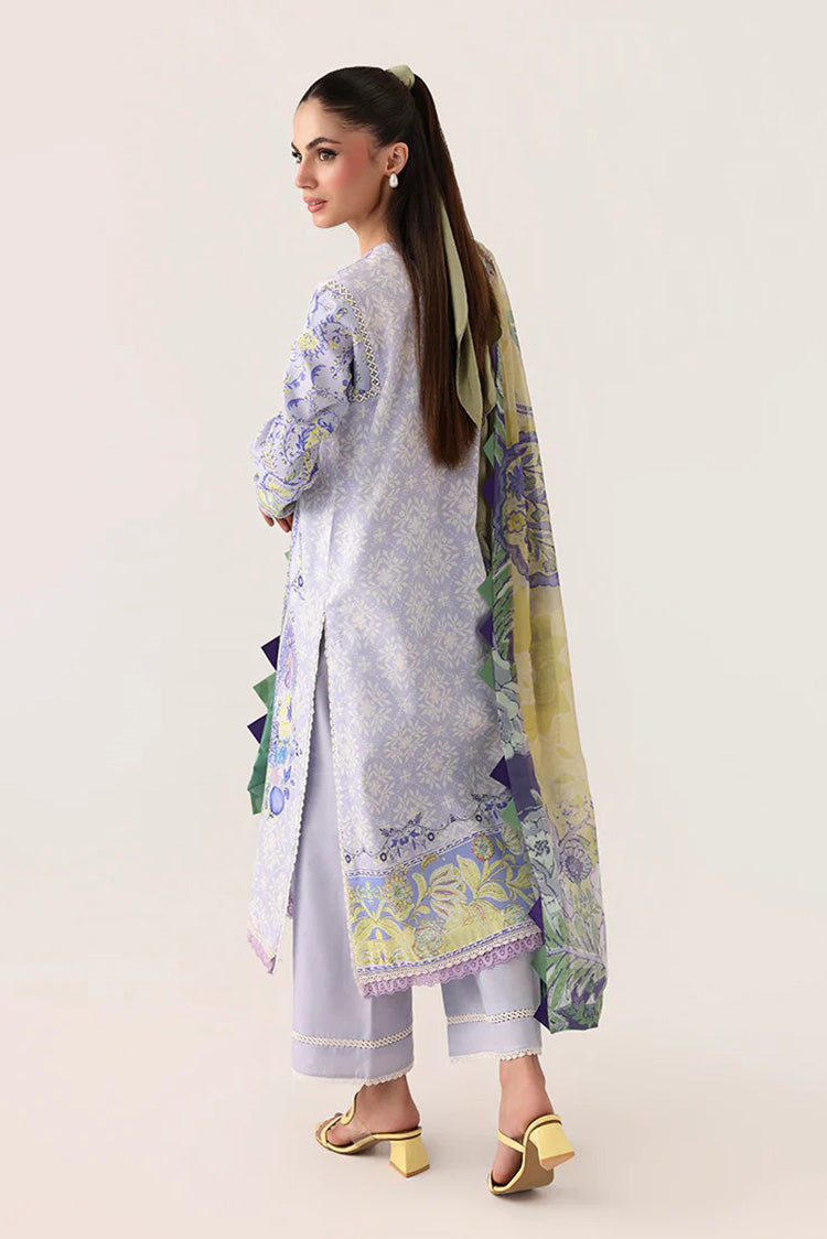 Picture of Roheenaz - Rosette Lawn Collection - 4B-Blush Meadow - Unstitched - Available at Raja Sahib