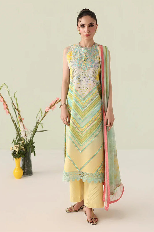Picture of Roheenaz - Rosette Lawn Collection - 7B-Bloomed Muse - Unstitched - Available at Raja Sahib