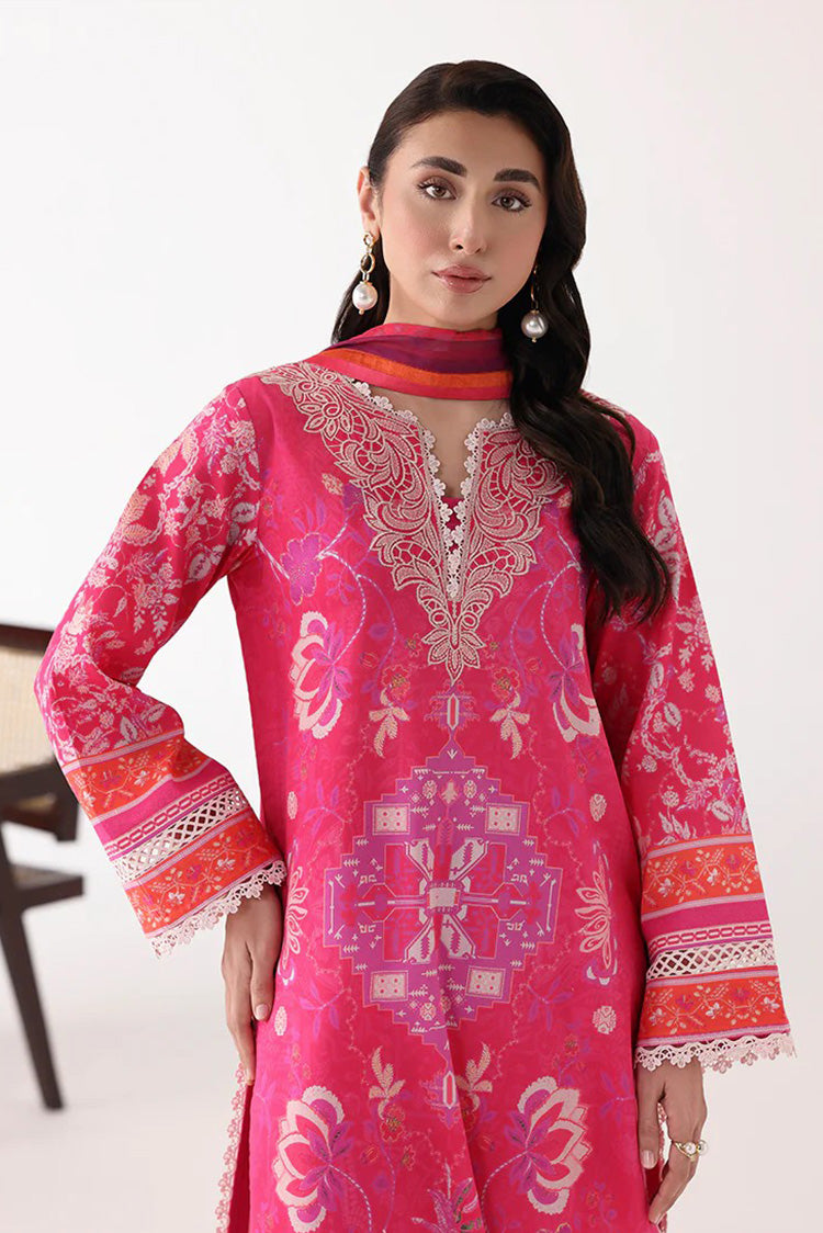 Picture of Roheenaz - Rosette Lawn Collection - 8A-Lumina - Unstitched - Available at Raja Sahib