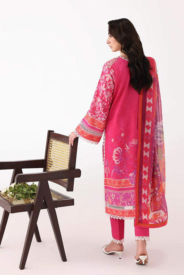 Picture of Roheenaz - Rosette Lawn Collection - 8A-Lumina - Unstitched - Available at Raja Sahib