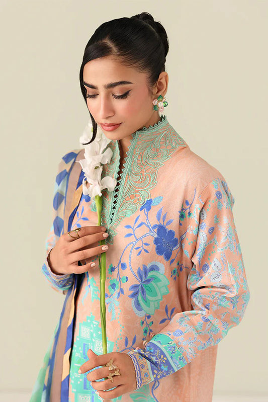 Picture of Roheenaz - Rosette Lawn Collection - 8B-Weave Of Light - Unstitched - Available at Raja Sahib