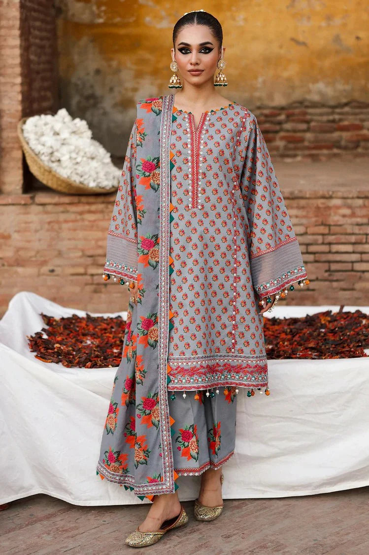 Picture of Charizma - Embroidered Lawn Spring Summer Edit - CH6-04 - Unstitched - Available at Raja Sahib