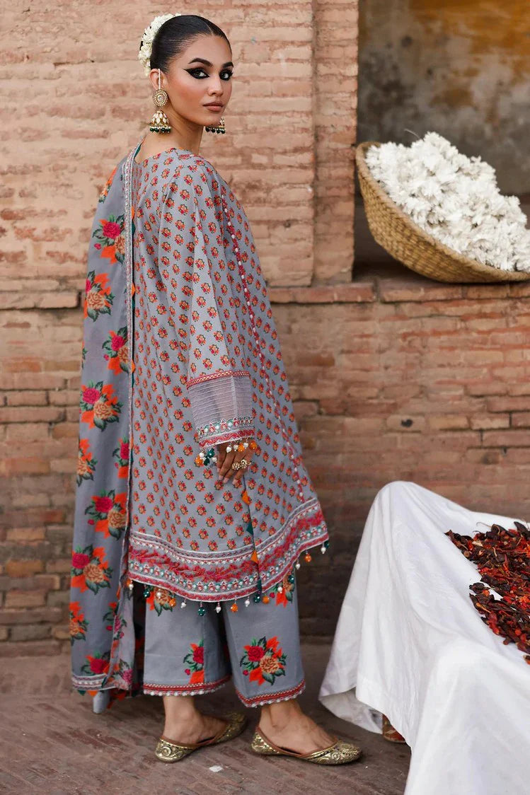 Picture of Charizma - Embroidered Lawn Spring Summer Edit - CH6-04 - Unstitched - Available at Raja Sahib