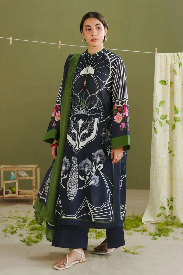Picture of Zara Shahjahan - Coco Prints Drop 1 - Raya-10B - Unstitched - Available at Raja Sahib