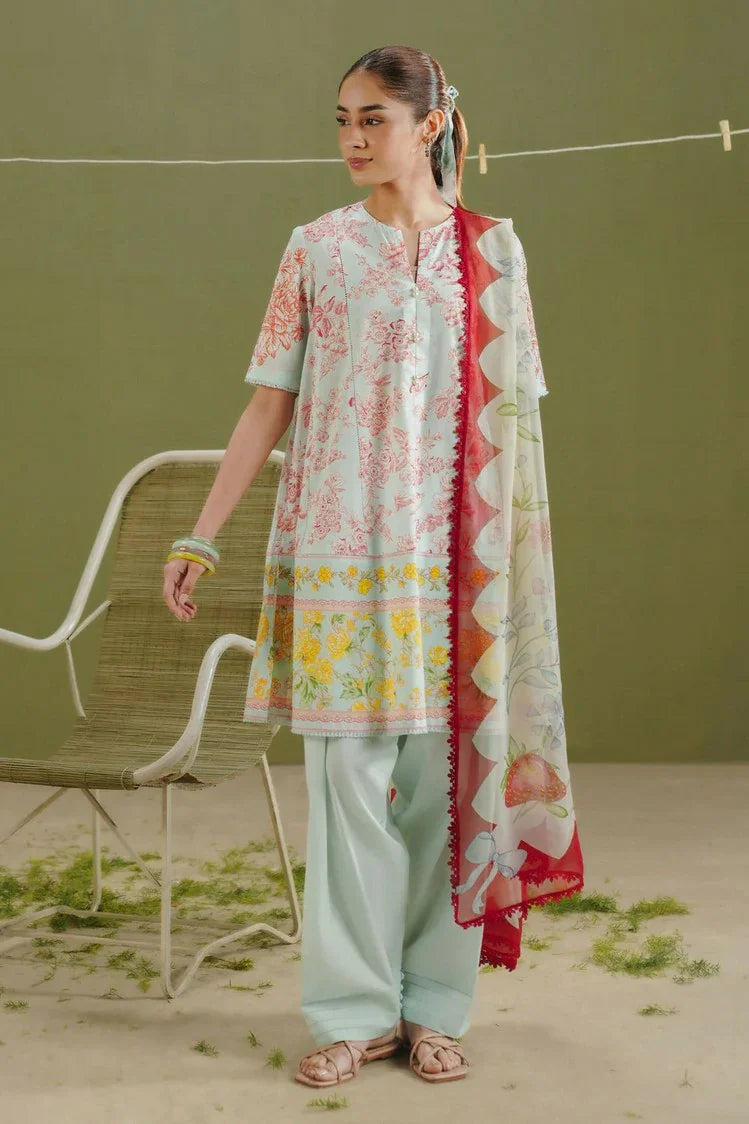 Picture of Zara Shahjahan - Coco Prints Drop 1 - Elvo-4B - Unstitched - Available at Raja Sahib
