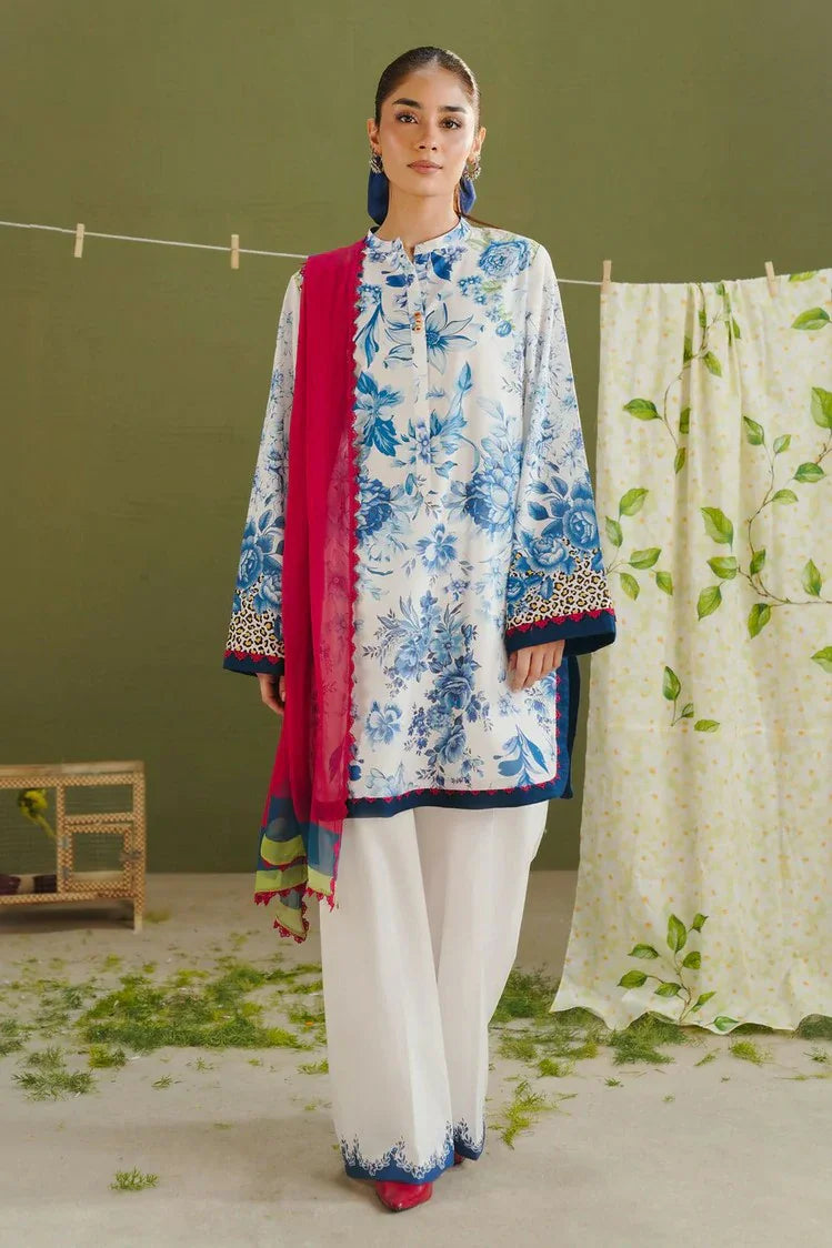 Picture of Zara Shahjahan - Coco Prints Drop 1 - Aero-6A - Unstitched - Available at Raja Sahib
