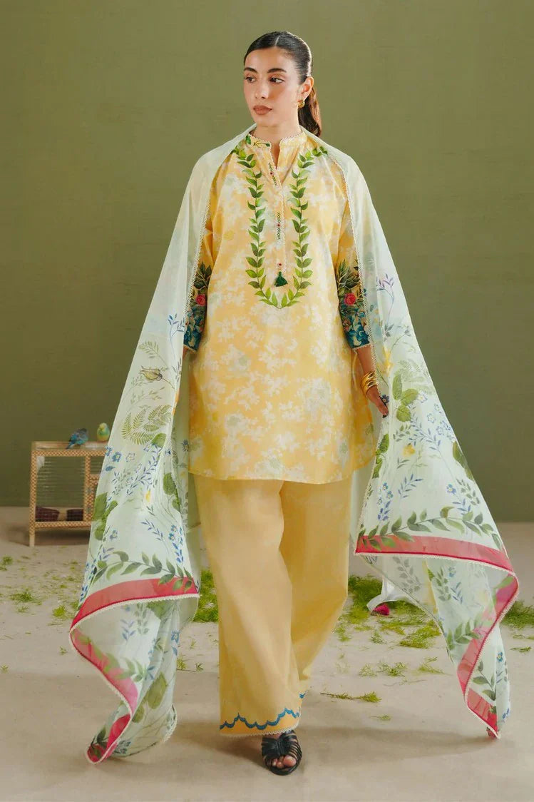 Picture of Zara Shahjahan - Coco Prints Drop 1 - Ayla-8A - Unstitched - Available at Raja Sahib