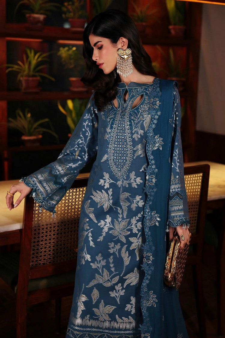 Picture of Nureh - Maya Embroidered Lawn Jacquard Collection Vol 1 - NE-223 - Unstitched - Available at Raja Sahib