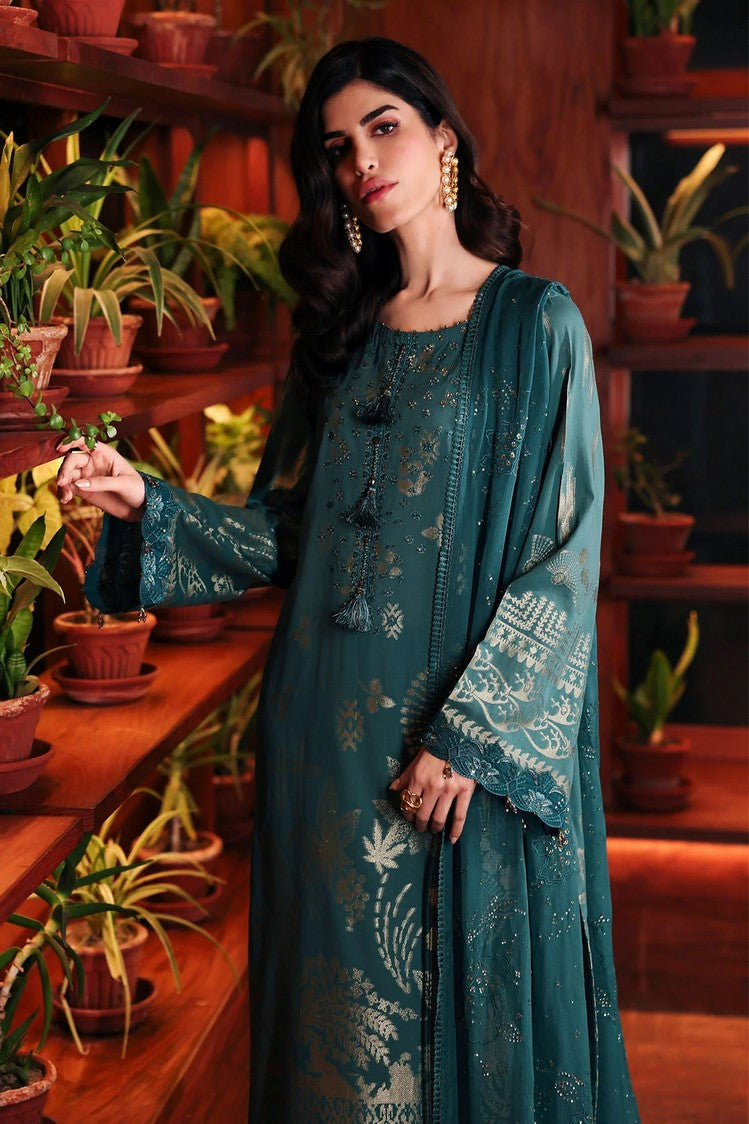 Picture of Nureh - Maya Embroidered Lawn Jacquard Collection Vol 1 - NE-224 - Unstitched - Available at Raja Sahib
