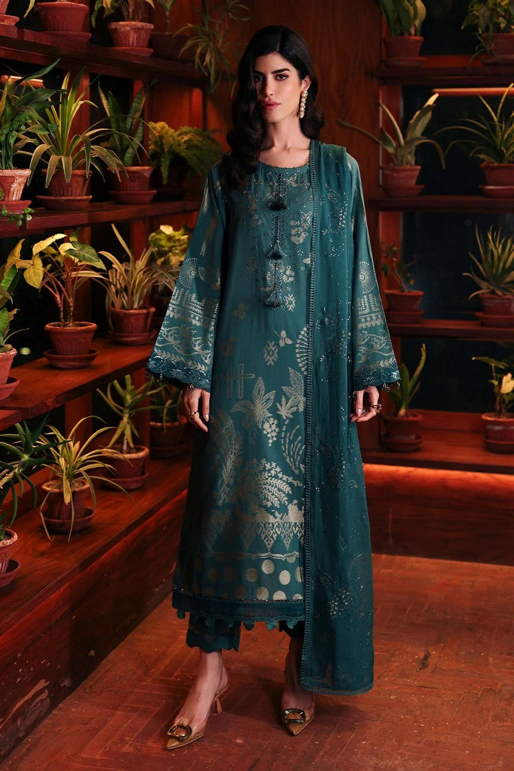 Picture of Nureh - Maya Embroidered Lawn Jacquard Collection Vol 1 - NE-224 - Unstitched - Available at Raja Sahib