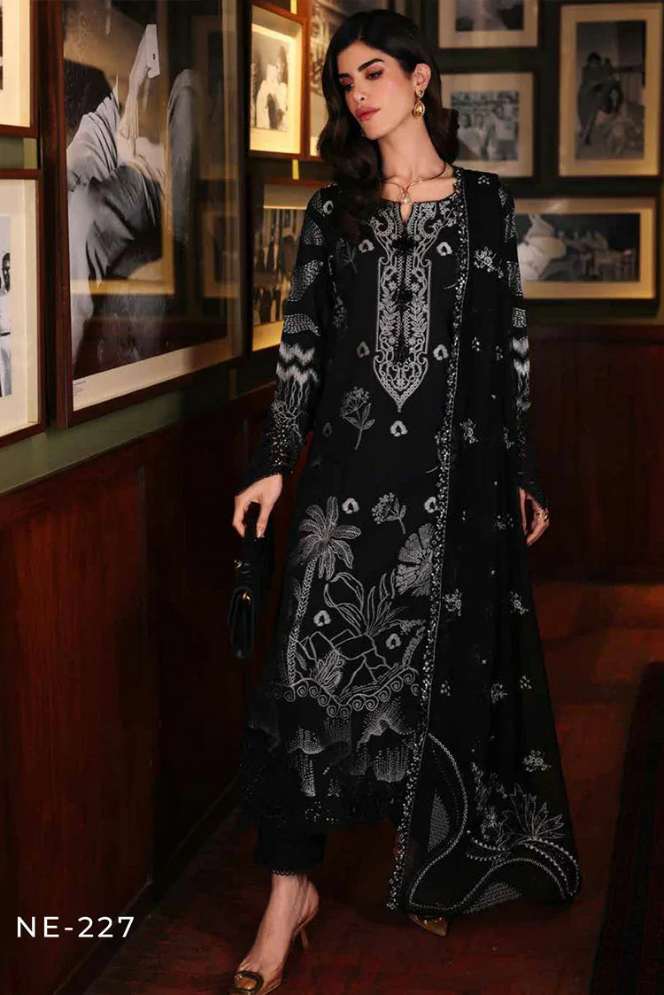 Picture of Nureh - Maya Embroidered Lawn Jacquard Collection Vol 1 - NE-227 - Unstitched - Available at Raja Sahib