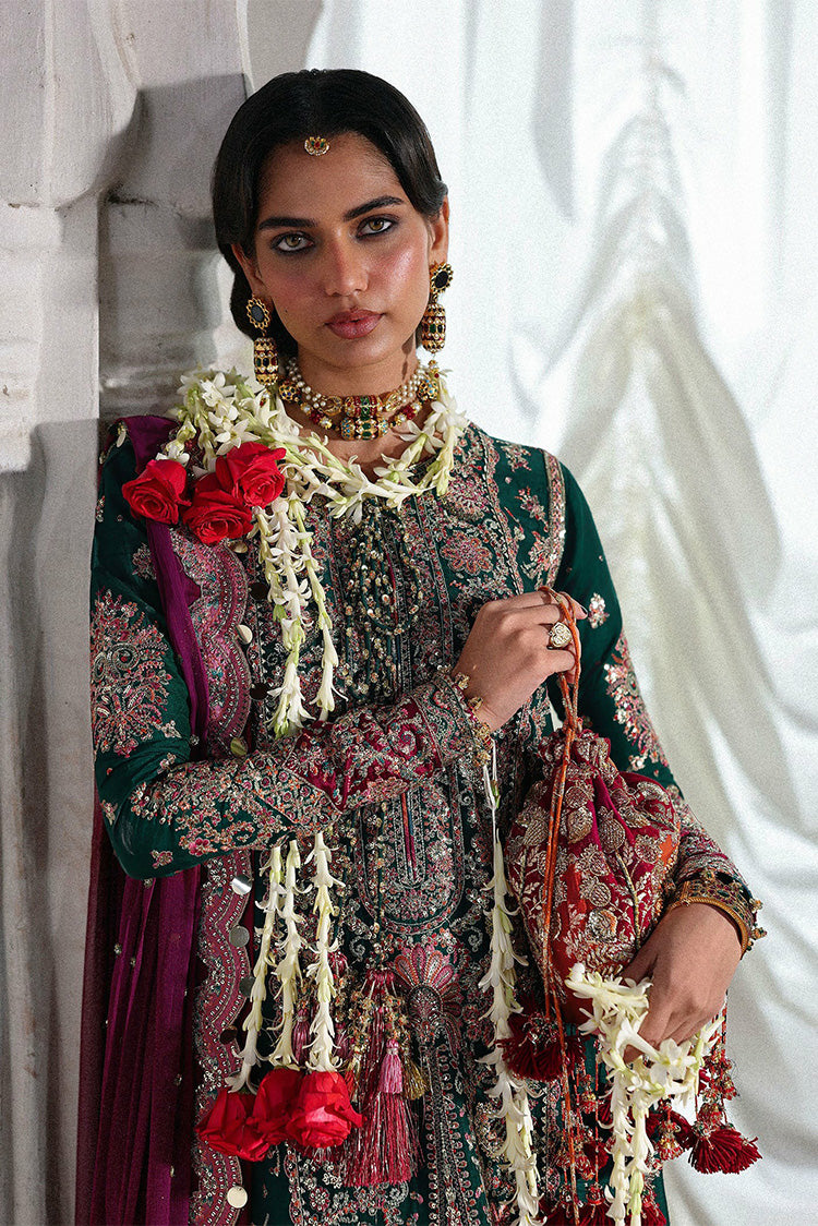 Picture of Hussain Rehar - Festive Unstitched Collection - 831-MORNI - Unstitched - Available at Raja Sahib