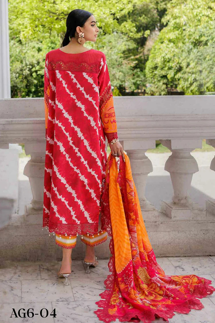 Picture of Charizma - Aghaaz e Nou Embroidered Lawn Collection Vol 1 - AG6-04 - Unstitched - Available at Raja Sahib