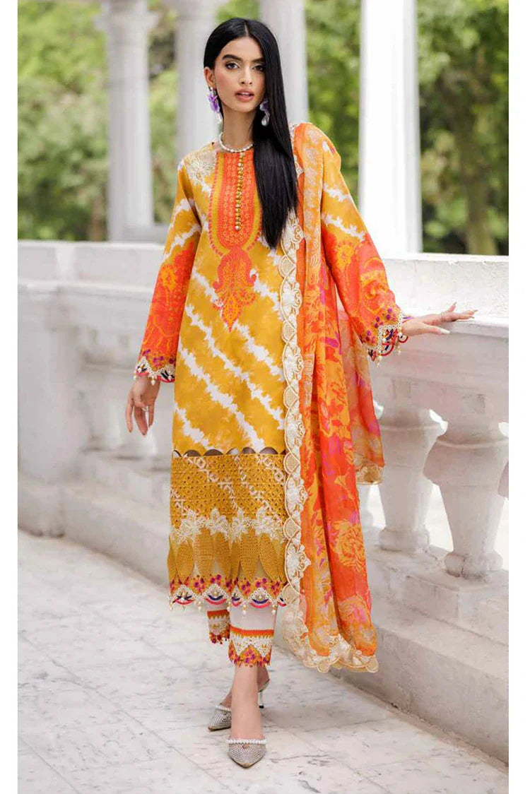 Picture of Charizma - Aghaaz e Nou Embroidered Lawn Collection Vol 1 - AG6-06 - Unstitched - Available at Raja Sahib