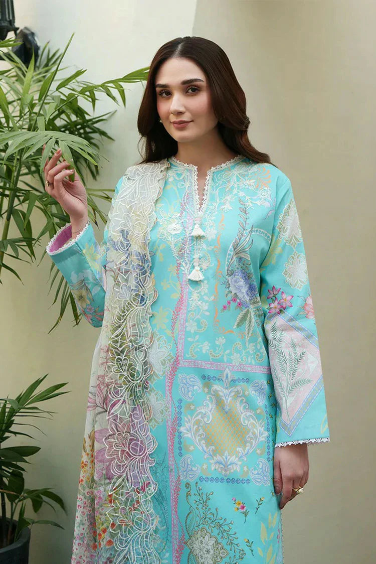 Picture of Roheenaz - Whispered Florals Volume 2 - Design 1A - Unstitched - Available at Raja Sahib