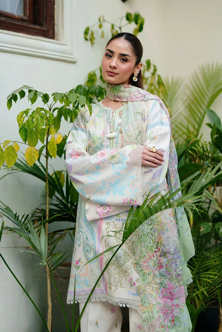 Picture of Roheenaz - Whispered Florals Volume 2 - Design 1B - Unstitched - Available at Raja Sahib
