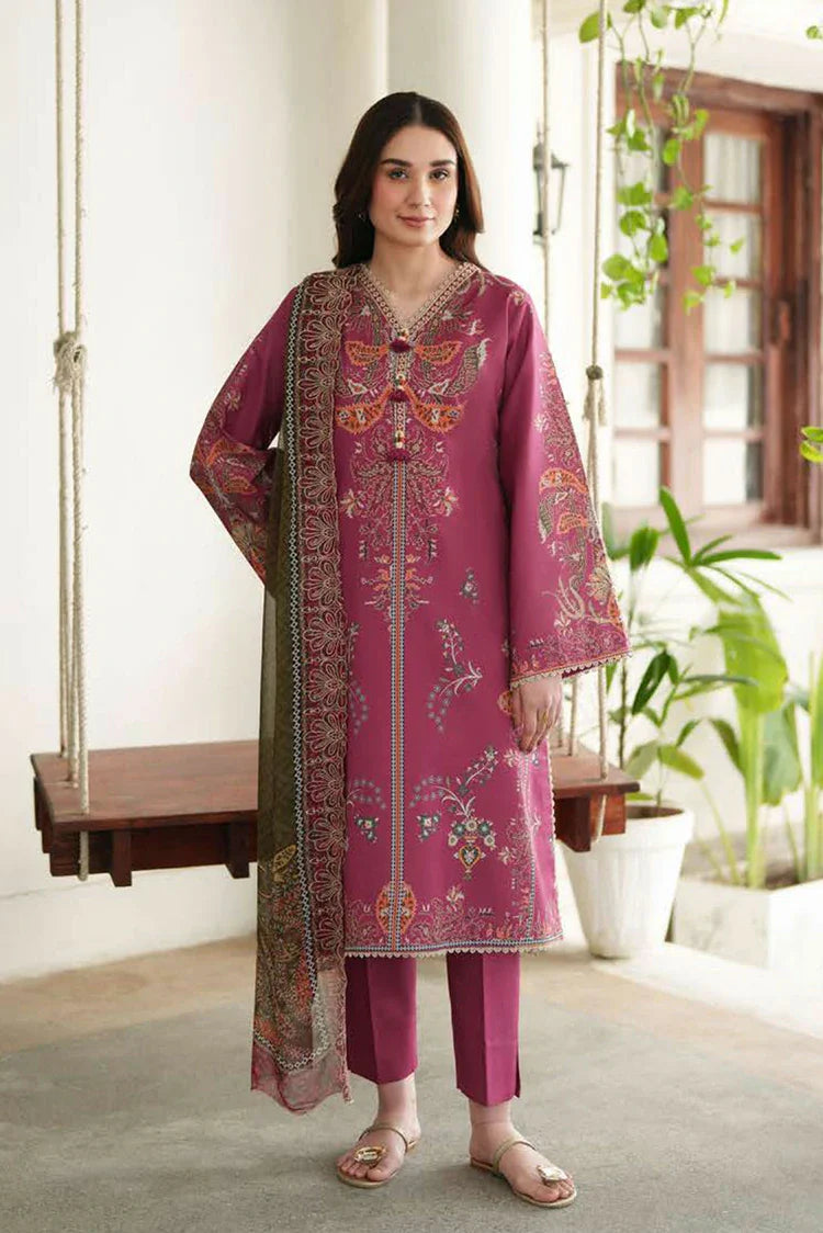 Picture of Roheenaz - Whispered Florals Volume 2 - Design 4B - Unstitched - Available at Raja Sahib