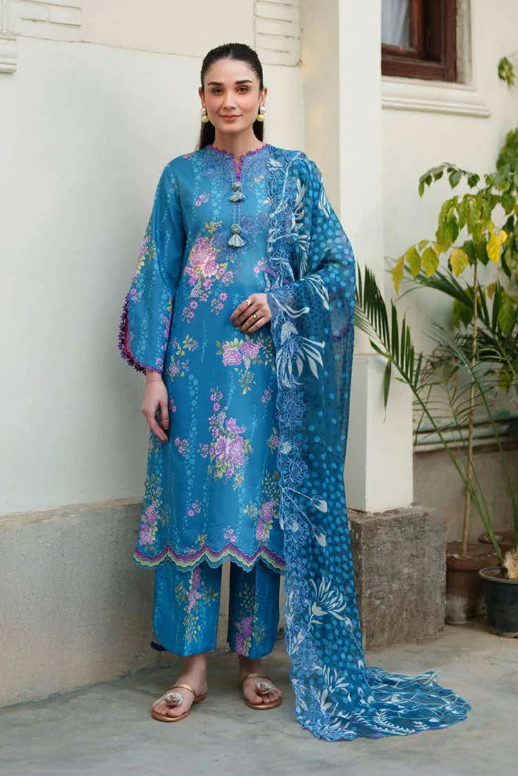 Picture of Roheenaz - Whispered Florals Volume 2 - Design 7A - Unstitched - Available at Raja Sahib