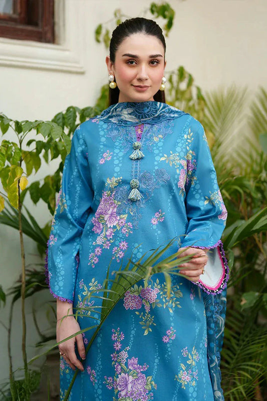 Picture of Roheenaz - Whispered Florals Volume 2 - Design 7A - Unstitched - Available at Raja Sahib