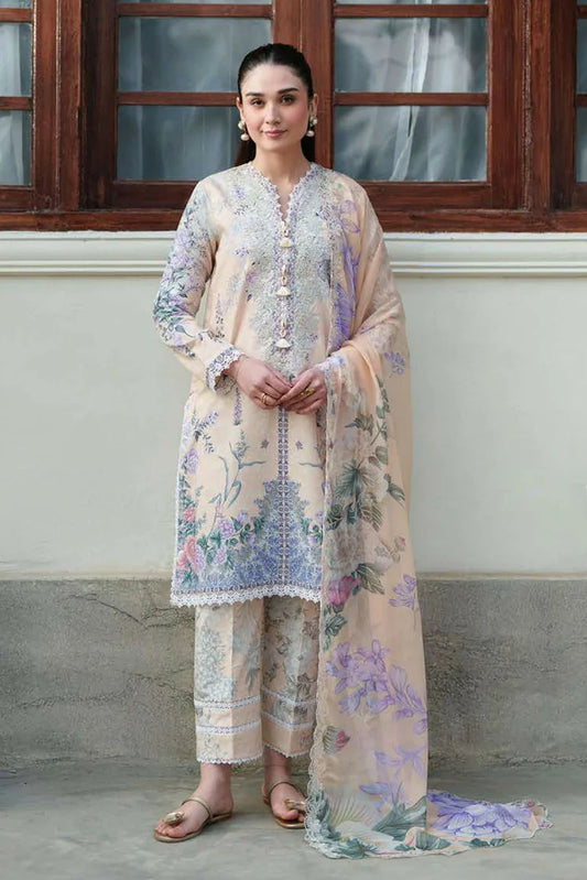 Picture of Roheenaz - Whispered Florals Volume 2 - Design 8B - Unstitched - Available at Raja Sahib